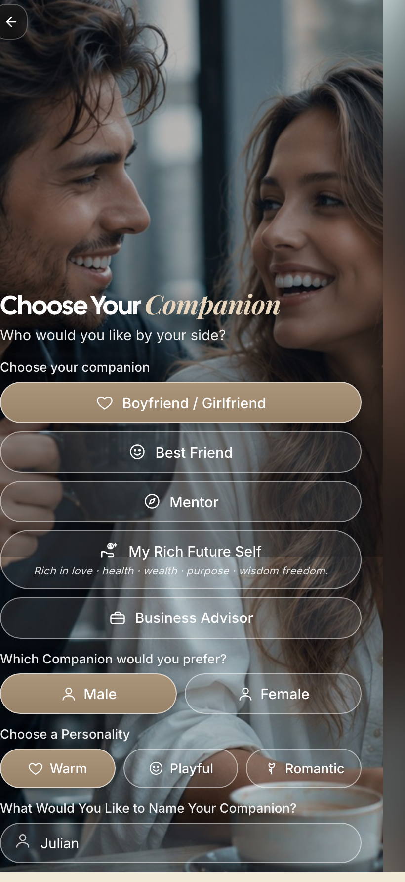 Design your companion